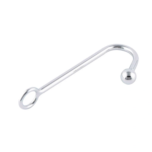 AllNight 3294 Smooth Sex Hook Anal Toy Metal 0126